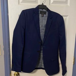 H&M Slim Fit Navy Blue Blazer Size 34R